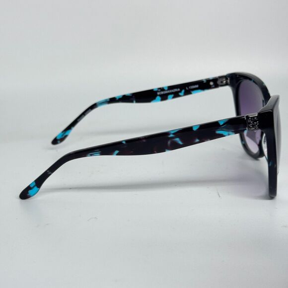 BCBGMAXAZRIA Sunglasses FLAWLESS BLACK‎ MULTI Purple Lenses H16613 main image 2